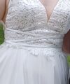 Second Hand Brautkleid Nicht bekannt A-Linie Gr. 44 Foto 3