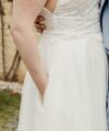 Second Hand Brautkleid Nicht bekannt A-Linie Gr. 44 Foto 4