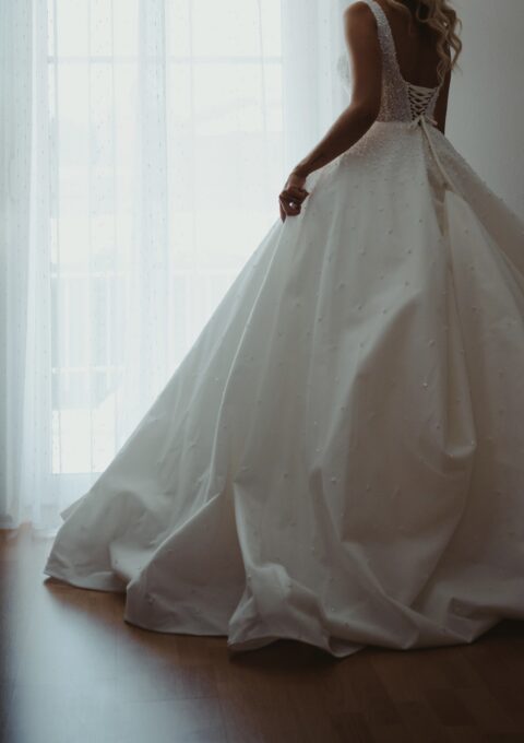 Second Hand Brautkleid SIMA Couture DAMLA Prinzessin Gr. 36 Mageschneidert Foto 1