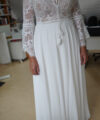 Second Hand Brautkleid Herve Paris Boho Gr. 44 Foto 5