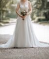 Second Hand Brautkleid Sincerity 21-SI-44249 A-Linie Gr. 38 Maßgeschneidert Foto 6