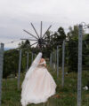 Second Hand Brautkleid Serayla Couture A-Linie Gr. 38 Foto 2