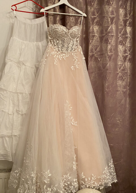 Second Hand Brautkleid Serayla Couture A-Linie Gr. 38 Foto 1