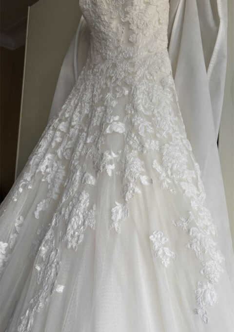 Second Hand Brautkleid Pronovias A-Linie Gr. 34 Foto 1