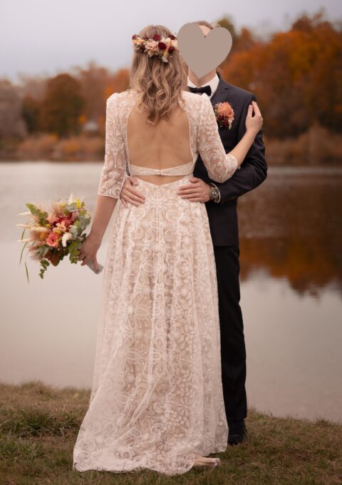 Second Hand Brautkleid Rembo Styling Mistral/2 Boho Gr. 38 Foto 1