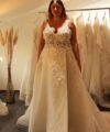 Second Hand Brautkleid Madi Lane A-Linie Gr. 48 Neu & ungetragen Foto 5