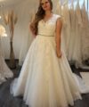 Second Hand Brautkleid Aire Barcelona Prinzessin Gr. 42 Neu & ungetragen Foto 1
