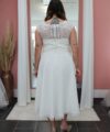 Second Hand Brautkleid Bianco Evento Standesamt Gr. 46 Neu & ungetragen Foto 3