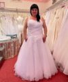 Second Hand Brautkleid Sedinum bridal A-Linie Gr. 50 Maßgeschneidert Foto 6