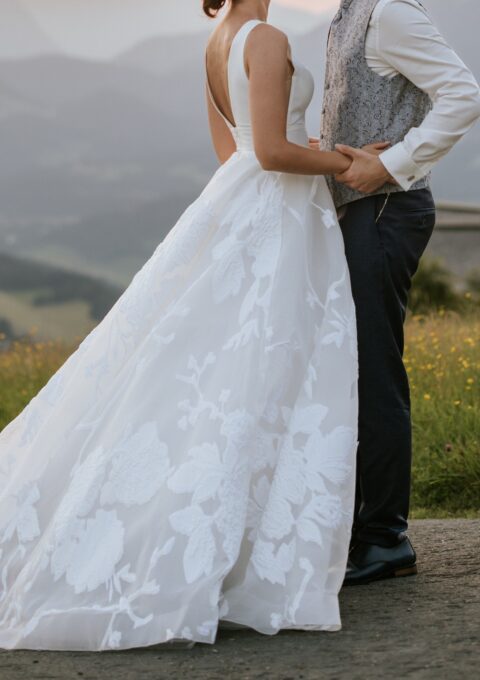 Second Hand Brautkleid Dominiss Whisper Prinzessin Gr. 36 Foto 1