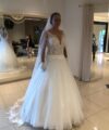 Second Hand Brautkleid AVINIA Prinzessin Gr. 38 Foto 2