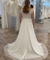 Second Hand Brautkleid Herve Paris A-Linie Gr. 46 Foto 3
