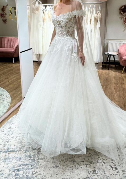 Second Hand Brautkleid Sincerity Prinzessin Gr. 34 Neu & ungetragen Foto 1