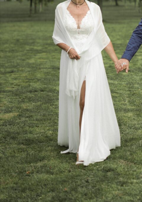 Second Hand Brautkleid Lohrengel 125LB326 A-Linie Gr. 42 Foto 1