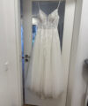 Second Hand Brautkleid Fuchs A-Linie Gr. 36 Foto 6