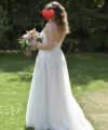 Second Hand Brautkleid Fuchs A-Linie Gr. 36 Foto 2