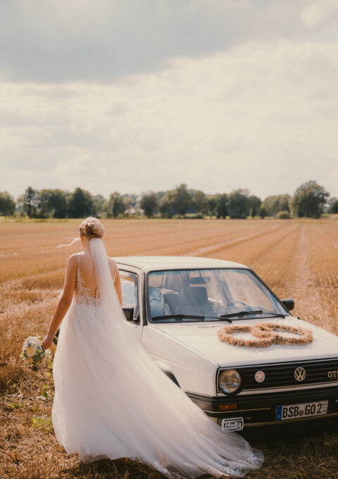 Second Hand Brautkleid Amélie A-Linie Gr. 40 Maßgeschneidert Foto 1