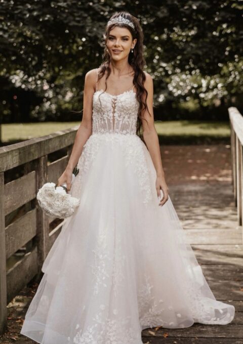 Second Hand Brautkleid The Bride Hamburg Prinzessin Gr. 34 Foto 1