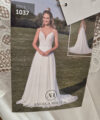 Second Hand Brautkleid Angela Bianca 1037 A-Linie Gr. 44 Maßgeschneidert Neu & ungetragen Foto 1