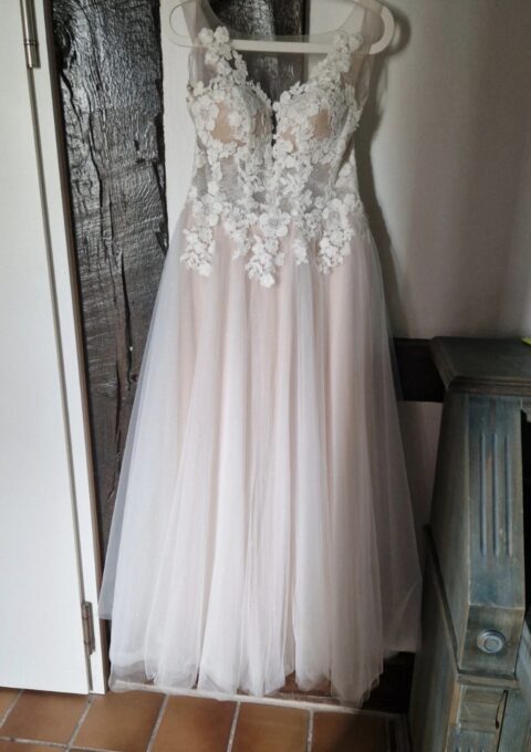 Second Hand Brautkleid Unbekannt A-Linie Gr. 36 Foto 1