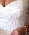 Second Hand Brautkleid Bianco Evento A-Linie Gr. 40 Foto 1