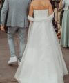 Second Hand Brautkleid Bianco Evento A-Linie Gr. 40 Foto 4