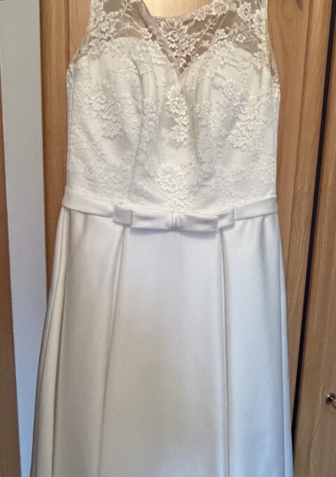 Second Hand Brautkleid Standesamt Gr. 36 Foto 1