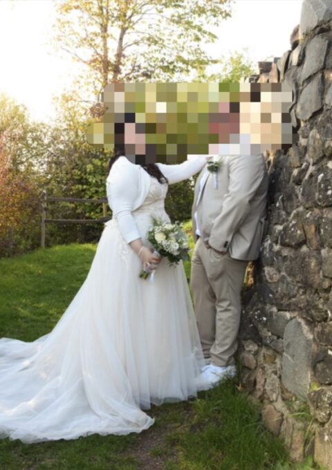 Second Hand Brautkleid Valus Mode A-Linie Gr. 46 Foto 1