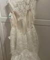 Second Hand Brautkleid Mark Lesley Meerjungfrau Gr. 38 Foto 4