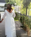 Second Hand Brautkleid A-Linie Gr. 44 Foto 2