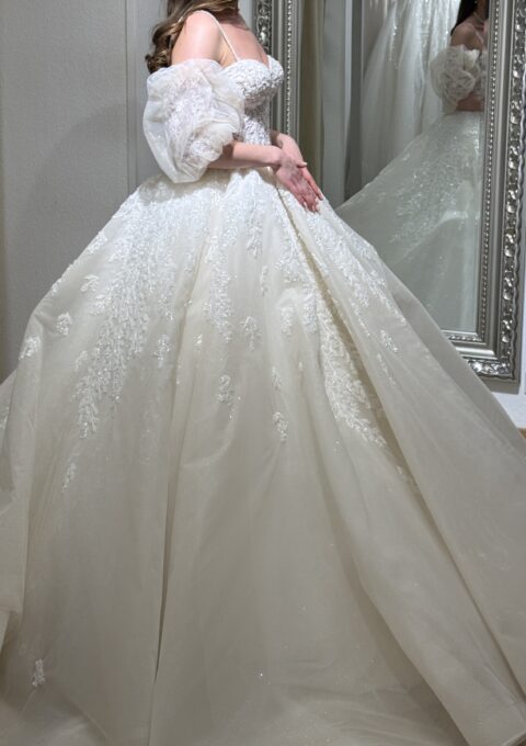 Second Hand Brautkleid SIMA Couture Prinzessin Gr. 38 Neu &amp ungetragen Foto 1