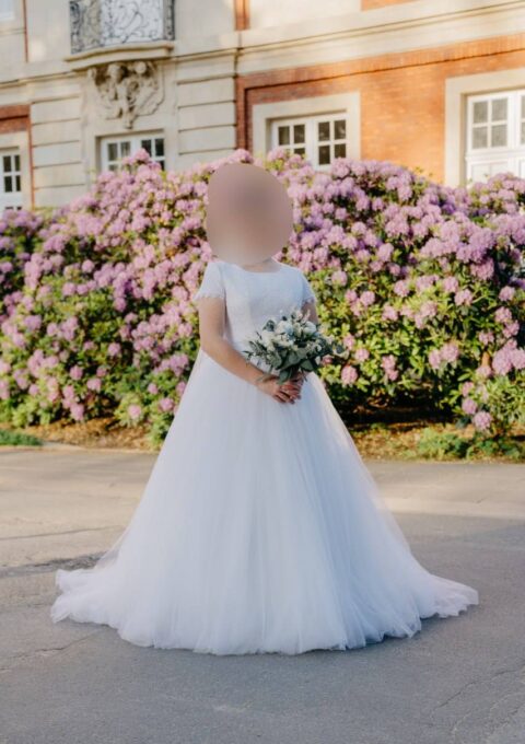 Second Hand Brautkleid Genähtes Kleid Hochzeitsdirndl Gr. 38 Maßgeschneidert Foto 1