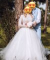 Second Hand Brautkleid Milla Nova Prinzessin Gr. 38 Foto 4