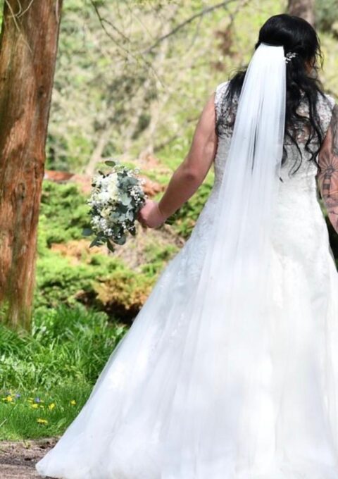 Second Hand Brautkleid Bridalstar Becky Magie Prinzessin Gr. 54 Foto 1