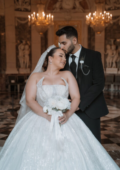 Second Hand Brautkleid Prinzessin Gr. 40 Foto 1