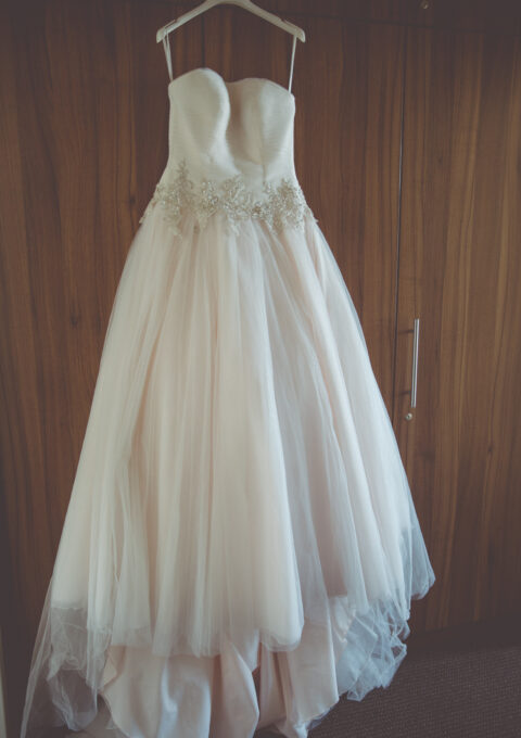 Second Hand Brautkleid Diane Legrand A-Linie Gr. 38 Foto 1