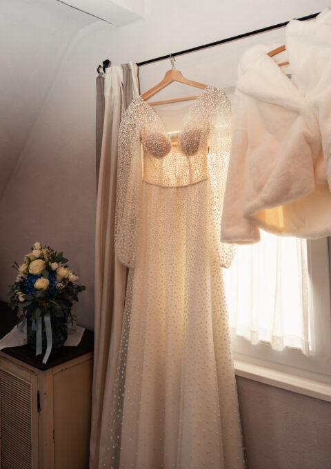 Second Hand Brautkleid Aire Barcelona Andenumy A-Linie Gr. 38 Foto 1