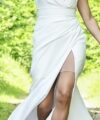 Second Hand Brautkleid Modeca Didianne (23100) A-Linie Gr. 38 Foto 4