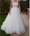 Second Hand Brautkleid Pronovias Urruti Prinzessin Gr. 36 Foto 3