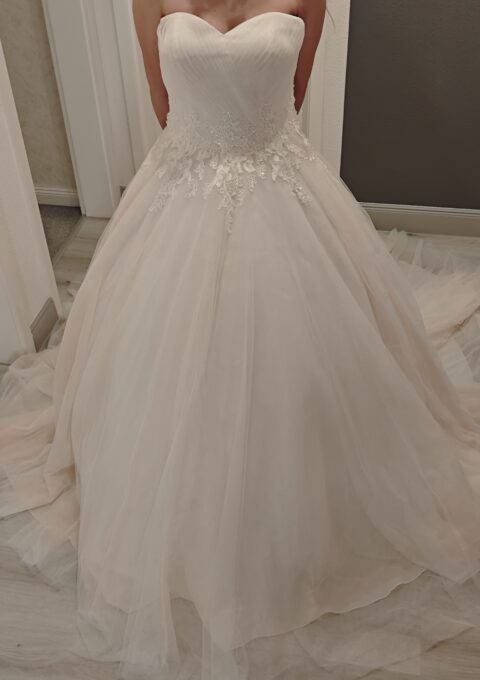 Second Hand Brautkleid Amera Vera Einmal Prinzessin Prinzessin Gr. 44 Neu &amp ungetragen Foto 1