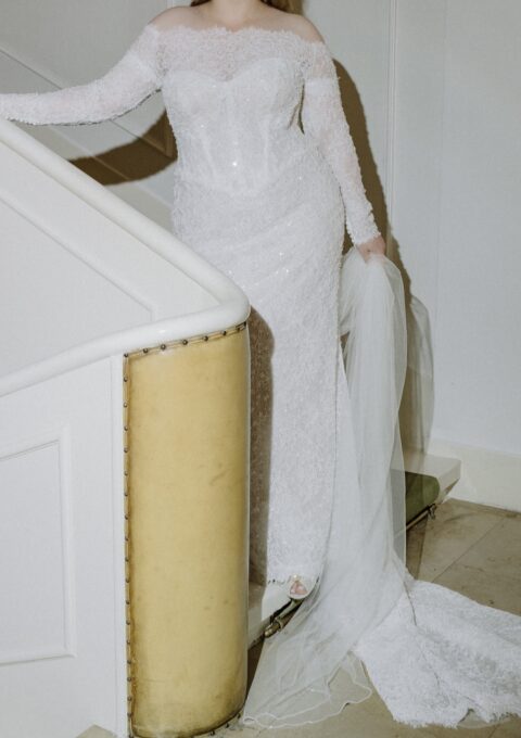 Second Hand Brautkleid Martina Liana 1860 Fit and Flare Gr. 50 Foto 1