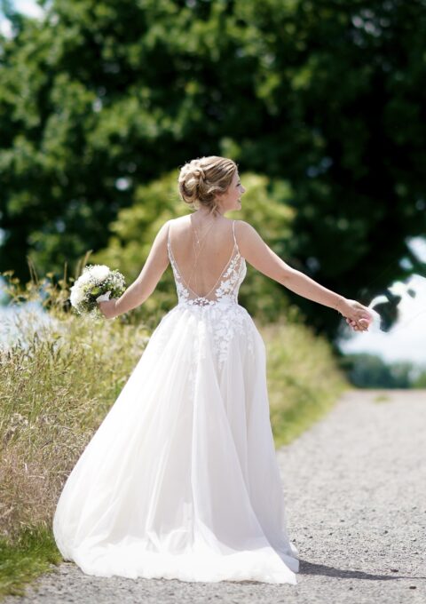 Second Hand Brautkleid Enzoani Normandie Prinzessin Gr. 40 Foto 1
