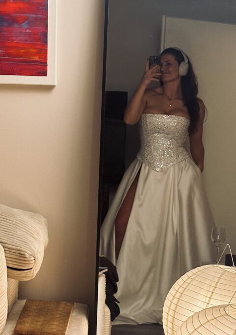 Second Hand Brautkleid Anne Mariee Nur der Rock Zweiteiler Gr. 42 Neu &amp ungetragen Foto 1