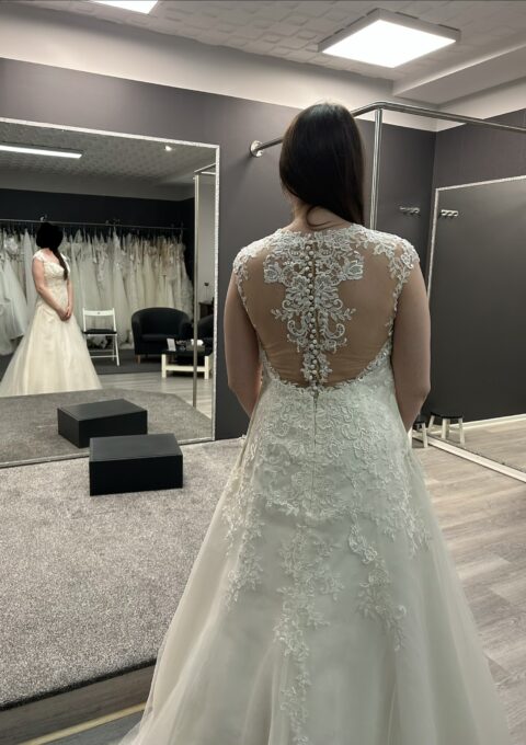 Second Hand Brautkleid Orea Sposa A-Linie Gr. 38 Maßgeschneidert Neu & ungetragen Foto 1