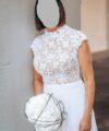 Second Hand Brautkleid Marie Bernal Modell Colahtna Colahntna A-Linie Gr. 38 Foto 3