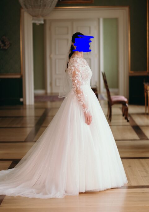 Second Hand Brautkleid Bridonista Spark24-08 Prinzessin Gr. 40 Maßgeschneidert Foto 1