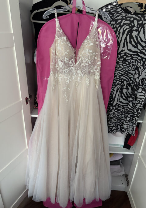 Second Hand Brautkleid Lilly A-Linie Gr. 42 Neu & ungetragen Foto 1