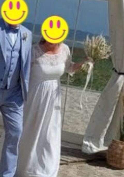 Second Hand Brautkleid Magic Bride A-Linie Gr. 44 Foto 1