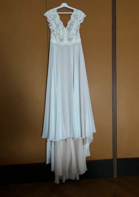 Second Hand Brautkleid A-Linie Gr. 42 Foto 1