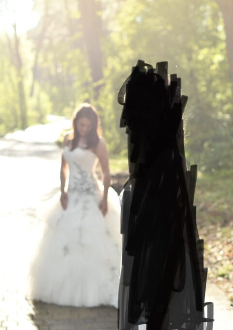 Second Hand Brautkleid Ivory Prinzessin Gr. 38 Foto 1